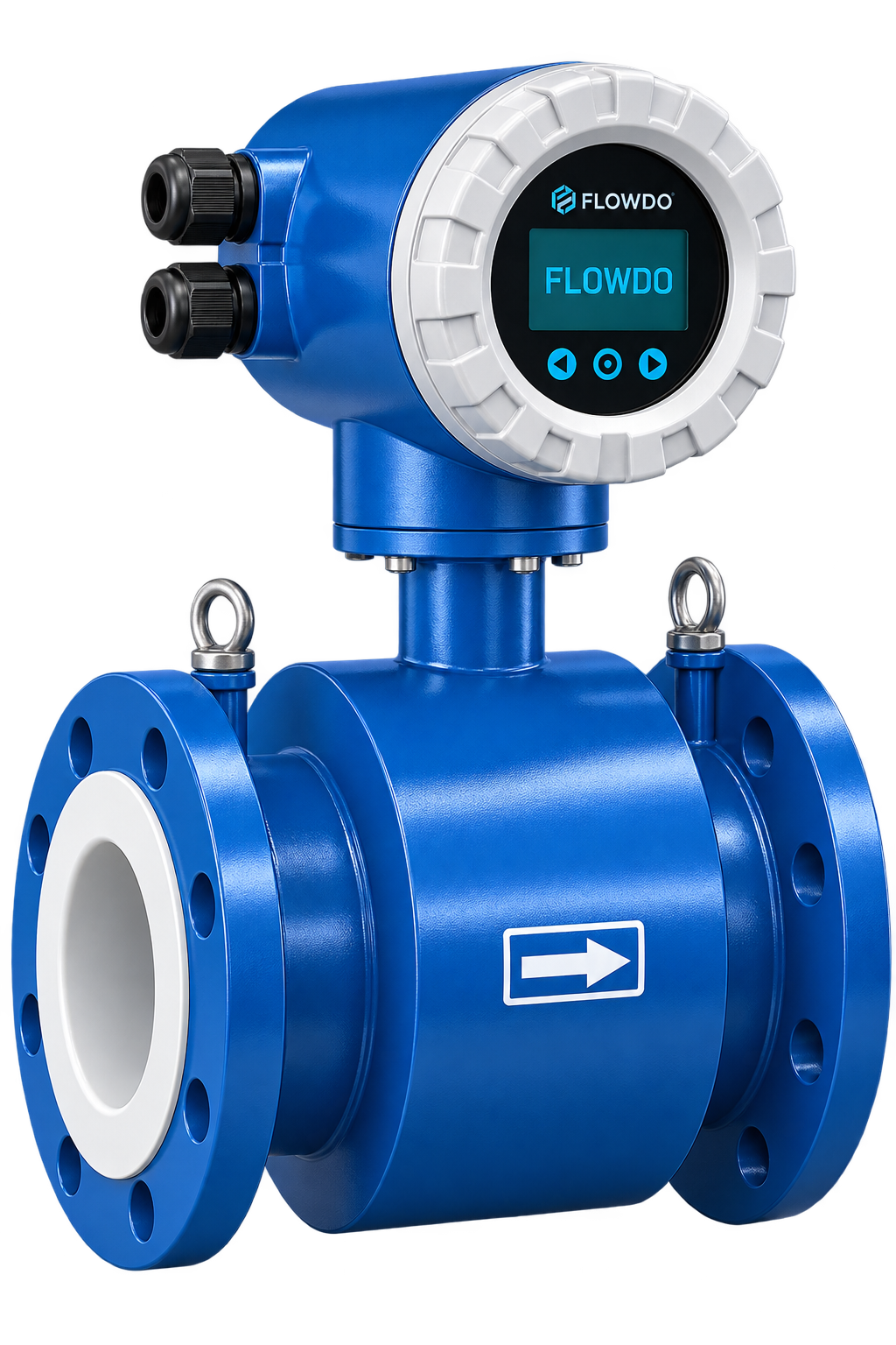 FlowDo Electromagnetic Flow Meter for industrial conductive liquid flow measurement