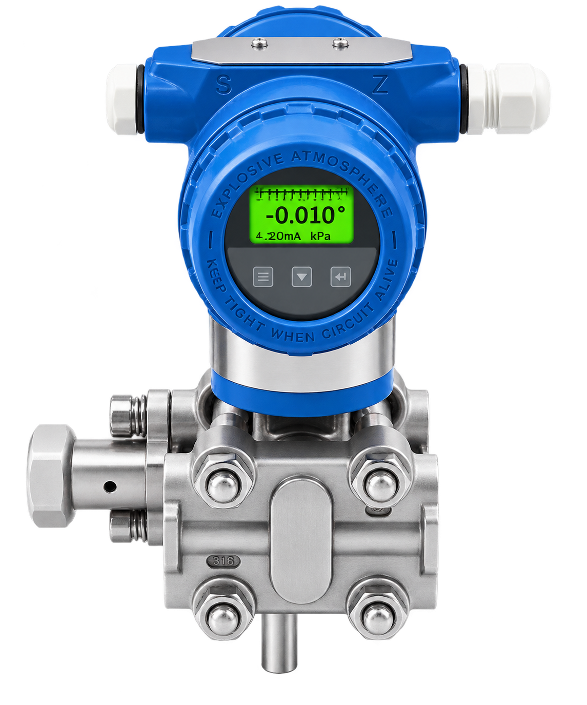 FlowDo Orifice Plate DP Flow Meter with Differential Pressure Transmitter